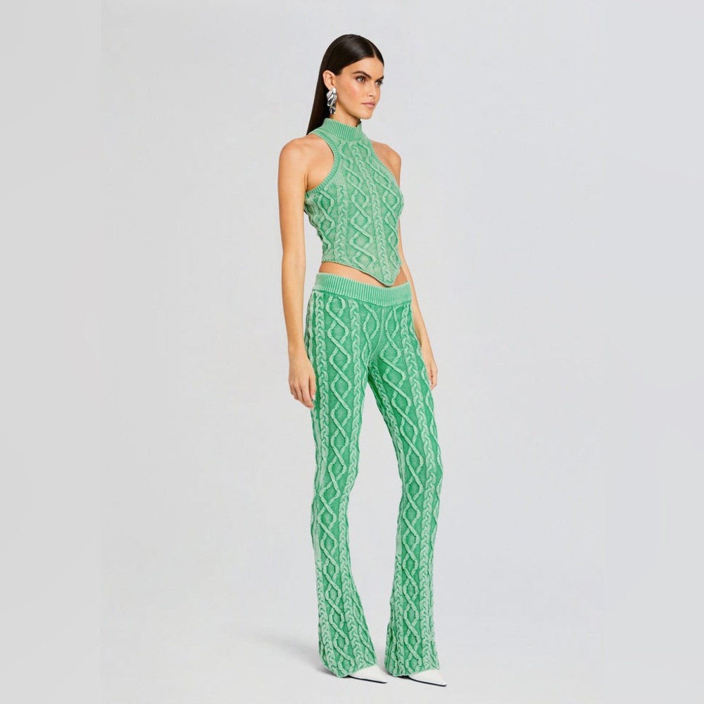 SER.O.YA Women’s Mollie Top & Kitt Pants in Pistachio Boho Set Size L/XL - $400+